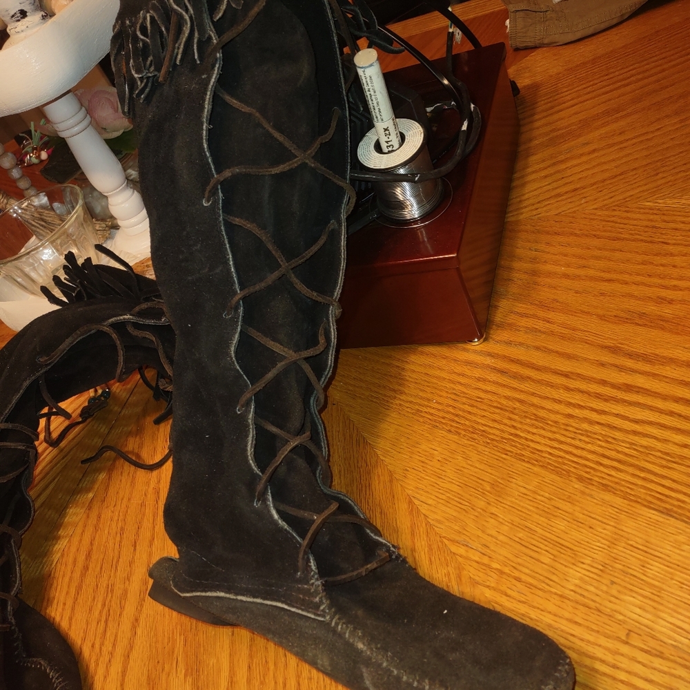 Moccasin Boots from Cherokee NC size 10